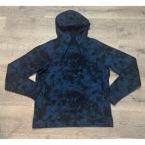 Lululemon City Sweat Pullover Hoodie French Terry L Astral Navy Blue Borealis